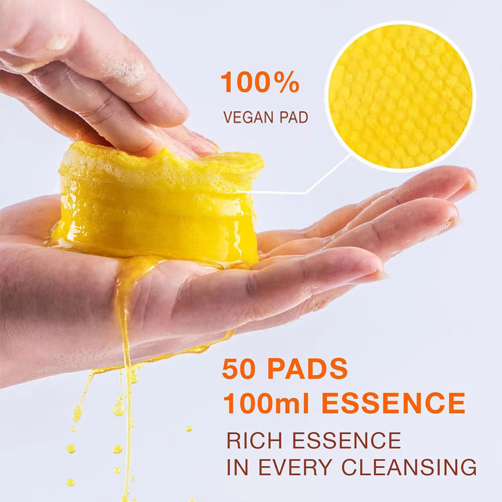 Kojic Buy 1 Get 1 Free Turmeric & Kojic Acid (60×2) Cleansing Pads (100% Geniuan)