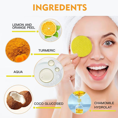 Kojic Buy 1 Get 1 Free Turmeric & Kojic Acid (60×2) Cleansing Pads (100% Geniuan)
