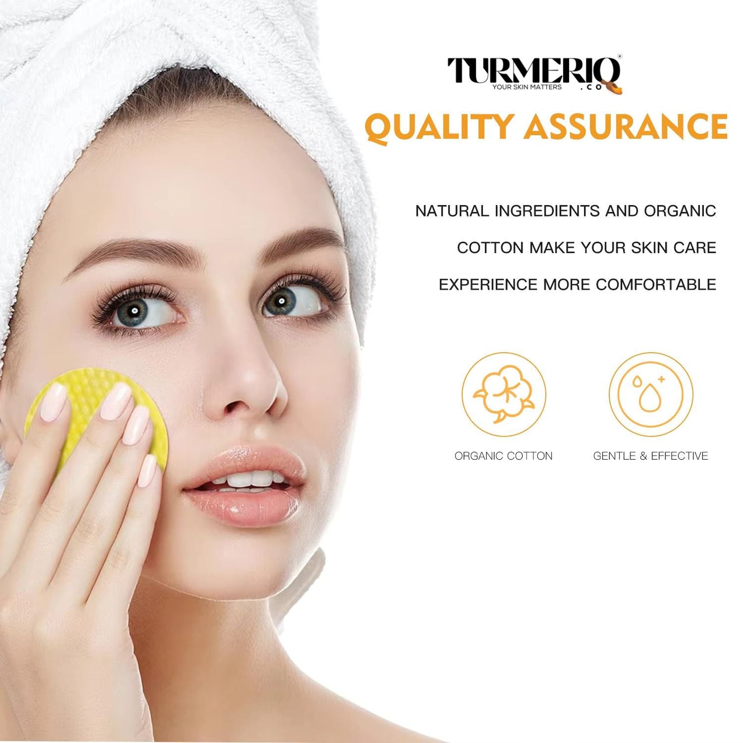Kojic Buy 1 Get 1 Free Turmeric & Kojic Acid (60×2) Cleansing Pads (100% Geniuan)