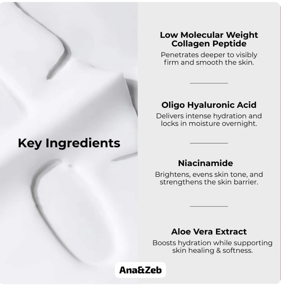 Korean Glass Skin Collagen Overnight Face Mask