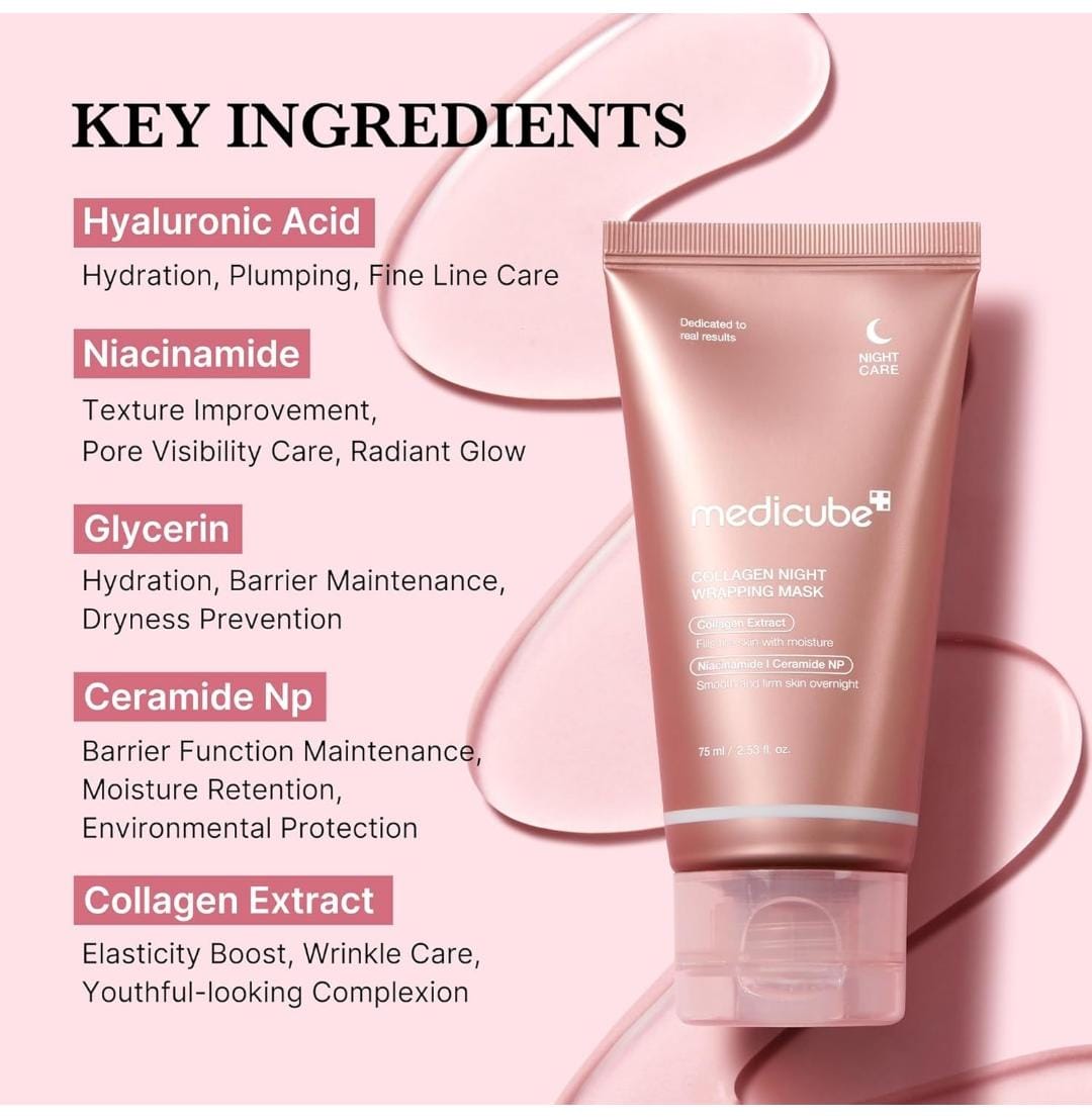 100% ORIGINAL Korean Collagen Overnight Peel-Off Mask | Buy 1 Get 1 FREE🔥