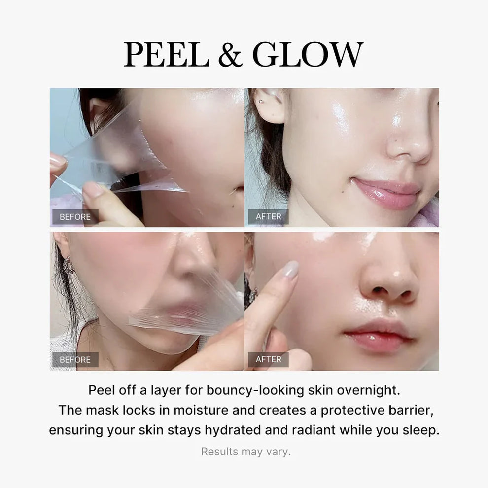 100% ORIGINAL Korean Collagen Overnight Peel-Off Mask | Buy 1 Get 1 FREE🔥