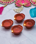 LED Light Water Sensor Diyas (Pack of 12  Pieces)