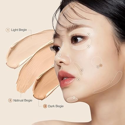 T FIT Cover Up All Pro Concealer | 3 in 1 concealer palette Full coverage | Hides Blemishes, Flaws & Dark circle | Long-lasting.