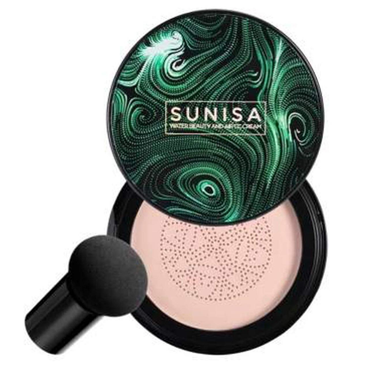 Buy 1 Get 1 Free Sunisa 3 in 1 Air Cushion Waterproof foundation CC Cream