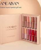 Velvet Matte Liquid Lipstick Set 12Pcs