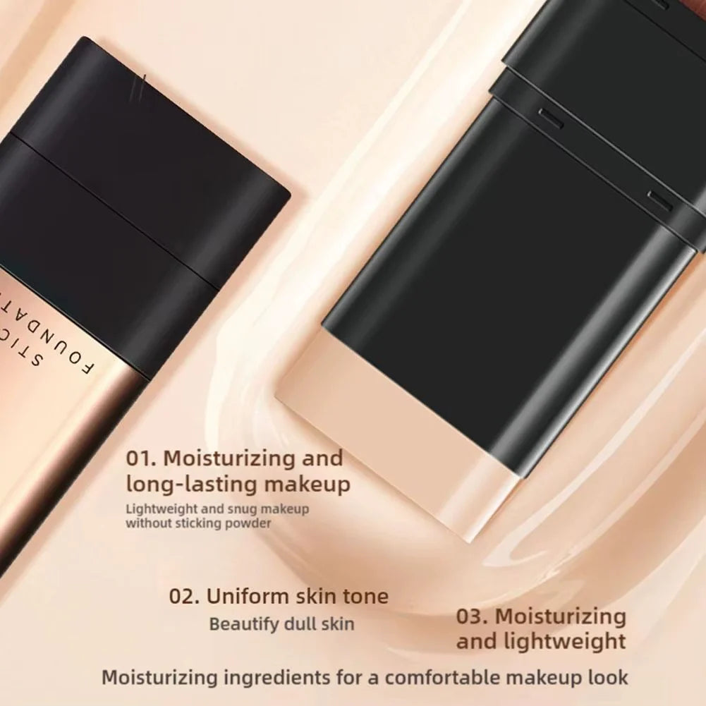 Korean 2 in 1 Glass Skin Foundation Stick (Imported Skincare)