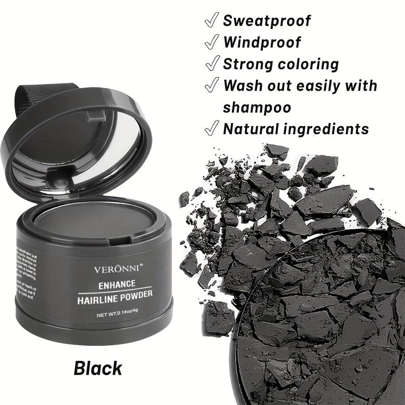 Hair Line Powder Black