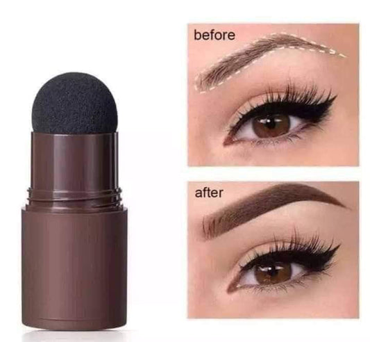 Professional Beauty Natural Hairline Powder, Hair Shading Sponge Pen, Hairline Shadow Powder Stick, Quick Root Touch-Up, Eyebrow Stamp