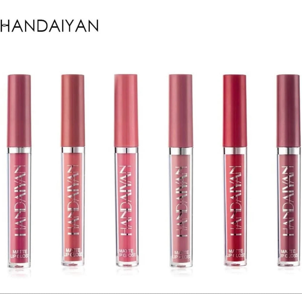 Velvet Matte Liquid Lipstick Set 6 Pcs Pack of 2 ( Buy 1Get1 Free)