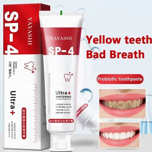 SP 4 Intensive Teeth Whitening Toothpaste ( BUY 1 GET 1 FREE )