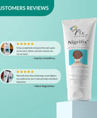 Nigrifix Cream - Reduces Dark Elbows, Knees, Underarms, & Neck | 10% Lactic Acid + 0.1% Retinol