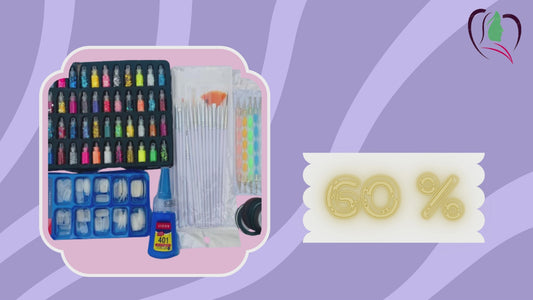 NAIL ART 7 IN 1 SUPER COMBO WITH 60% OFF